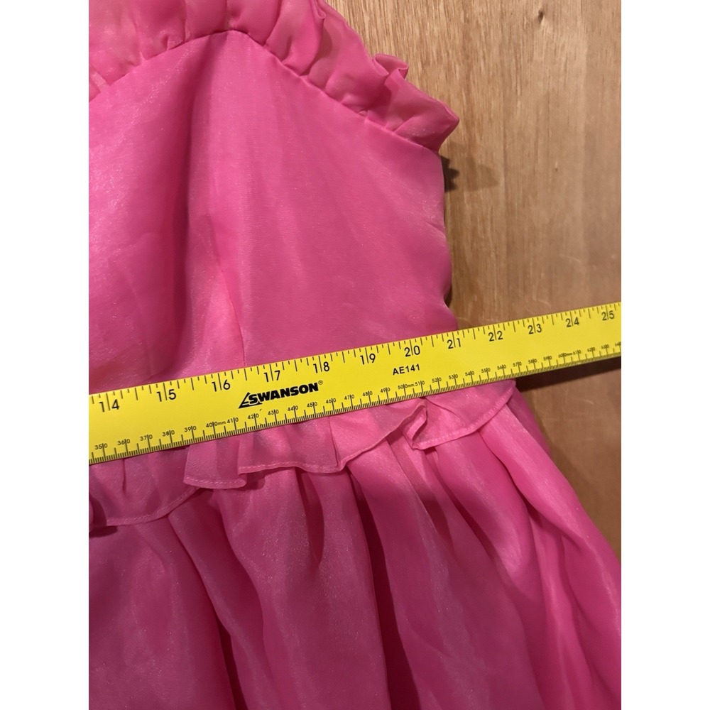 Selkie 1x Pink Barbie Short Rosebud Dress - Picture 3 of 7